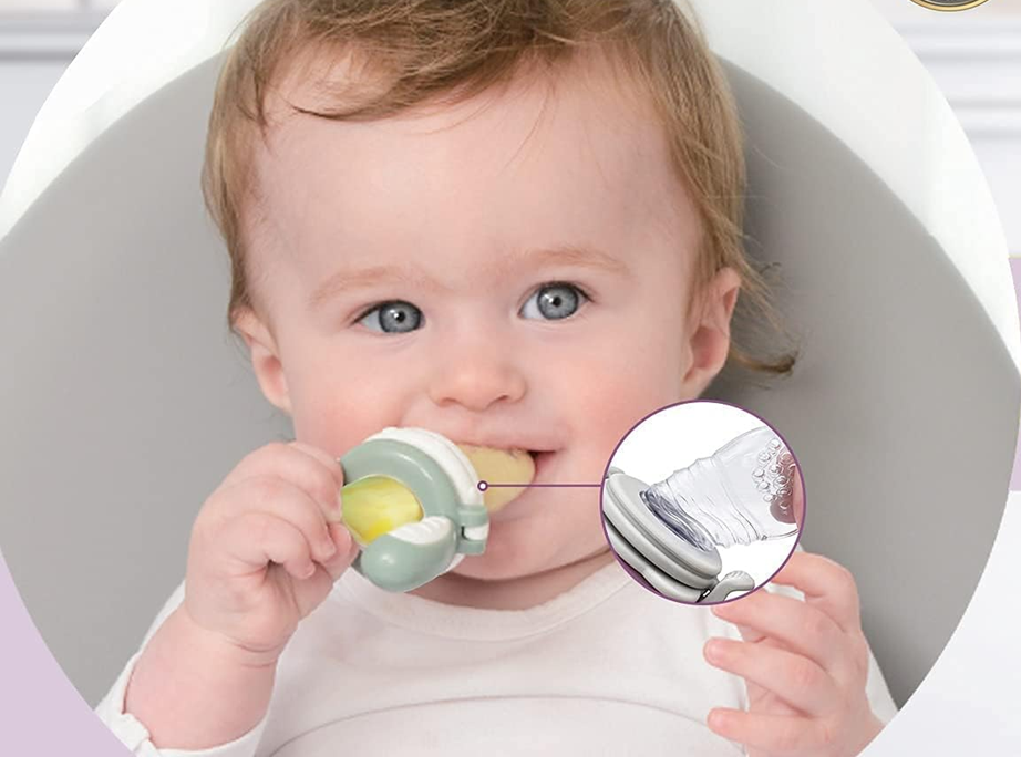 KIDSME mordedor dispensador de frutas para bebés de 4 a 24 meses