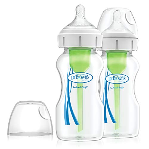 DR. BROWN'S Options+ biberones anchos 270 ml 2 uds.