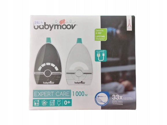 BABYMOOV Expert Care vigilabebés de audio 1000 m VOX