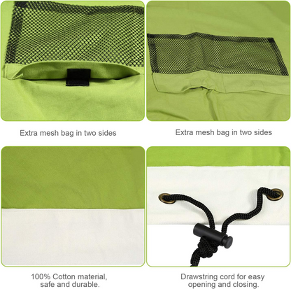 BELLESTYLE alfombra saco para juguetes 150 cm