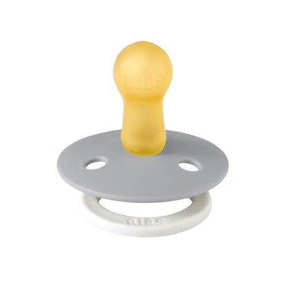 BIBS Colour Glow Natural Rubber Pacifier, Glow-in-the-Dark, 0-6m