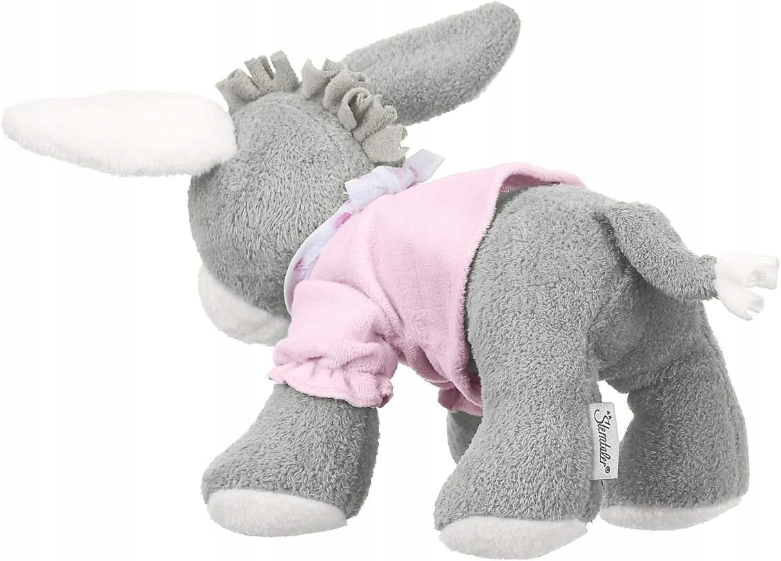 STERNTALER Osiołek Emmi PRZYTULANKA 20 cm "N. pluszowa przytulanka różowo-szary osiołek dla dzieci 0+
