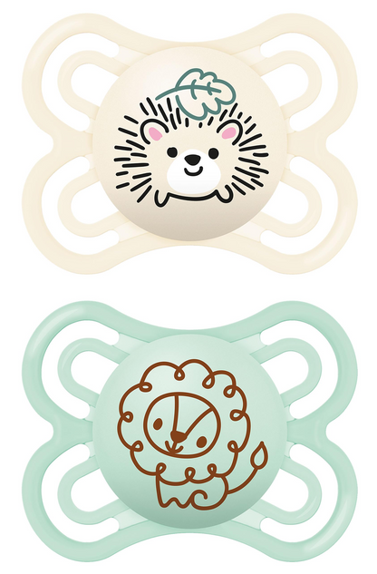 MAM Perfect chupete calmante x2 0-6m+ caja