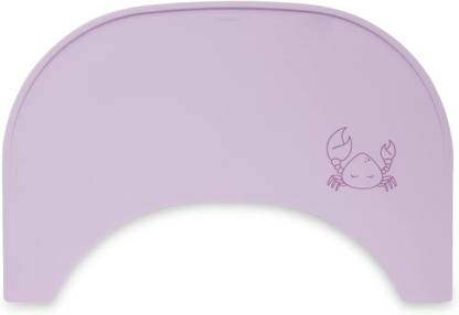 HAUCK TRAY MAT mata pod talerz do krzesła Hauck Alpha, silikonowa mata w kolorze liliowym