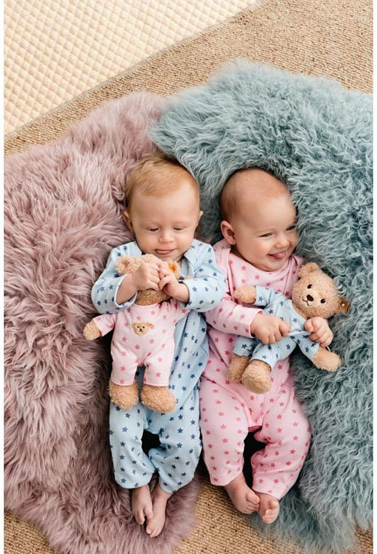 STEIFF Teddy & Me peluche oso con pijama 25 cm para bebés