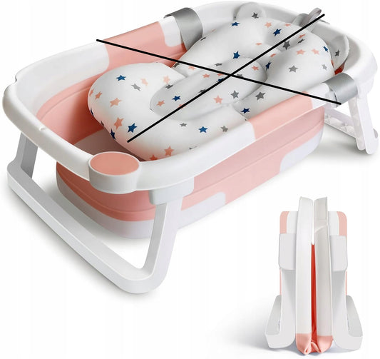 GLENMORE bañera plegable para bebé con desagüe