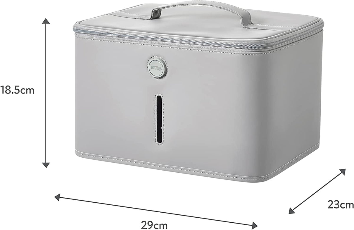 NUBY esterilizador portátil UV para juguetes y más 360 grados