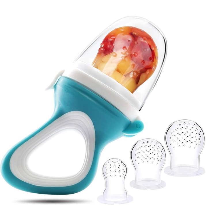 TINABLESS dispensador de chupete para frutas 3-12 meses 1 unidad 3 boquillas