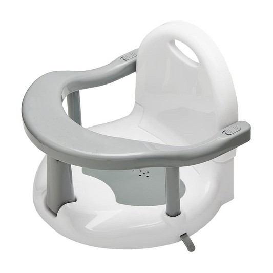 Silla de baño plegable para bebés impermeable y ajustable
