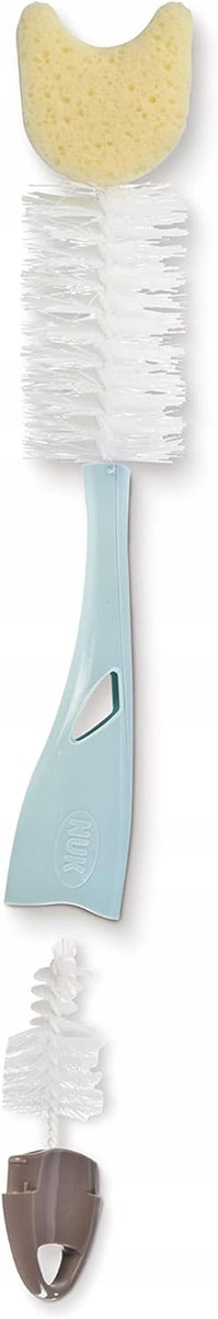 NUK 2en1 cepillo para limpiar biberones y chupetes 28 cm