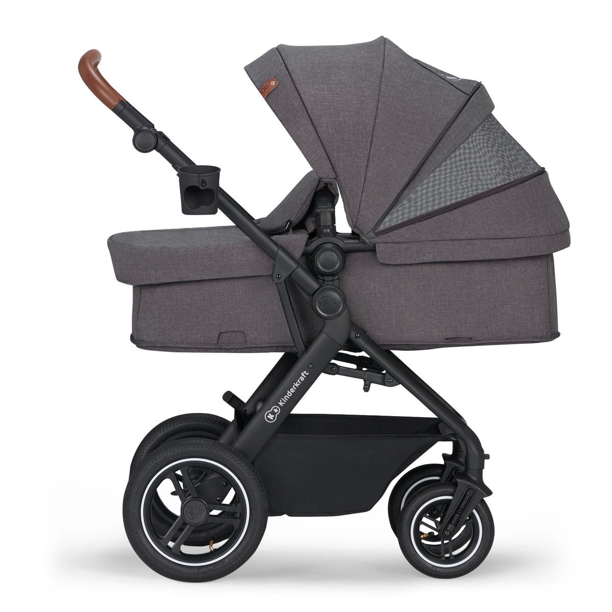 KINDERKRAFT B-TOUR cochecito multifuncional 3 en 1 hasta 22kg + silla MINK PRO