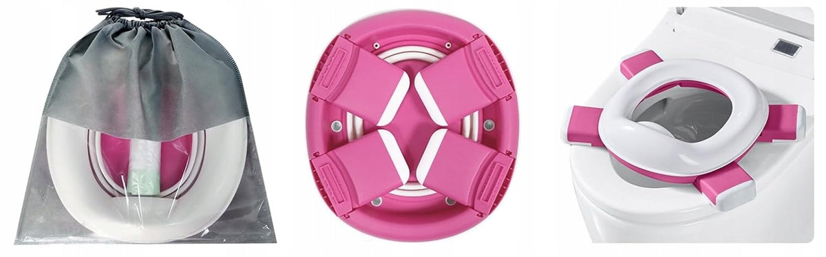 Orinal portátil 3en1 original + bolsas adaptador para inodoro