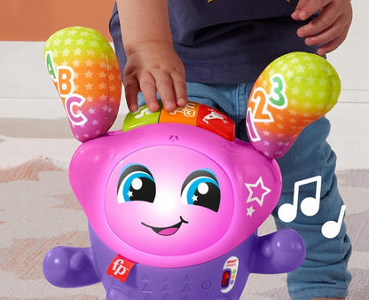 FISHER-PRICE DJ TANZI interactivo canta y baila 75 actividades en inglés