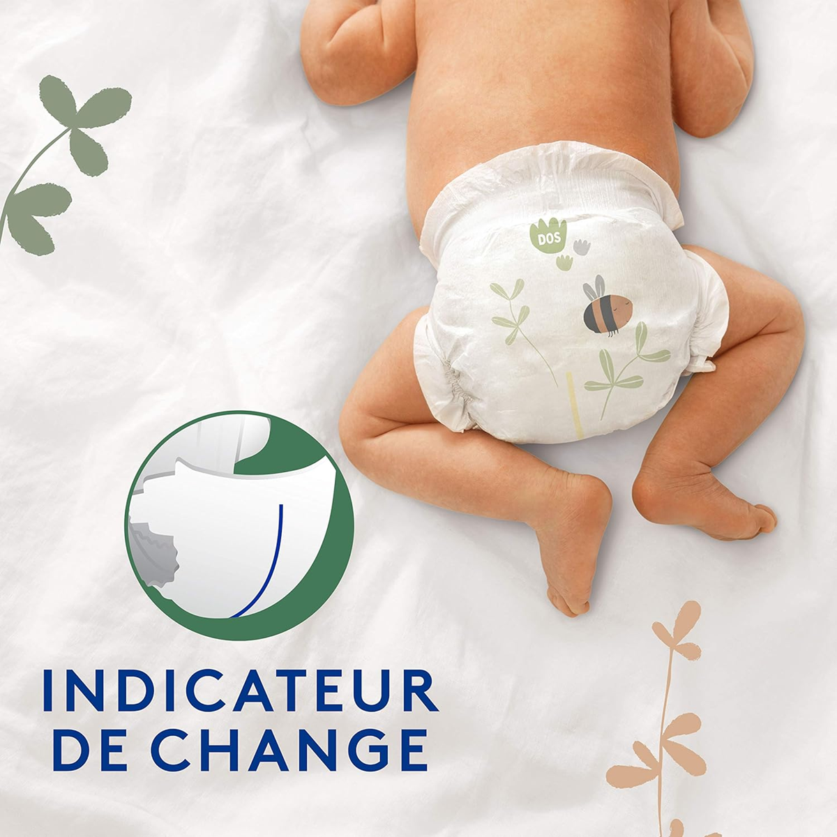 LOTUS BABY pañales desechables ecológicos talla 1 (2-5 kg) x20