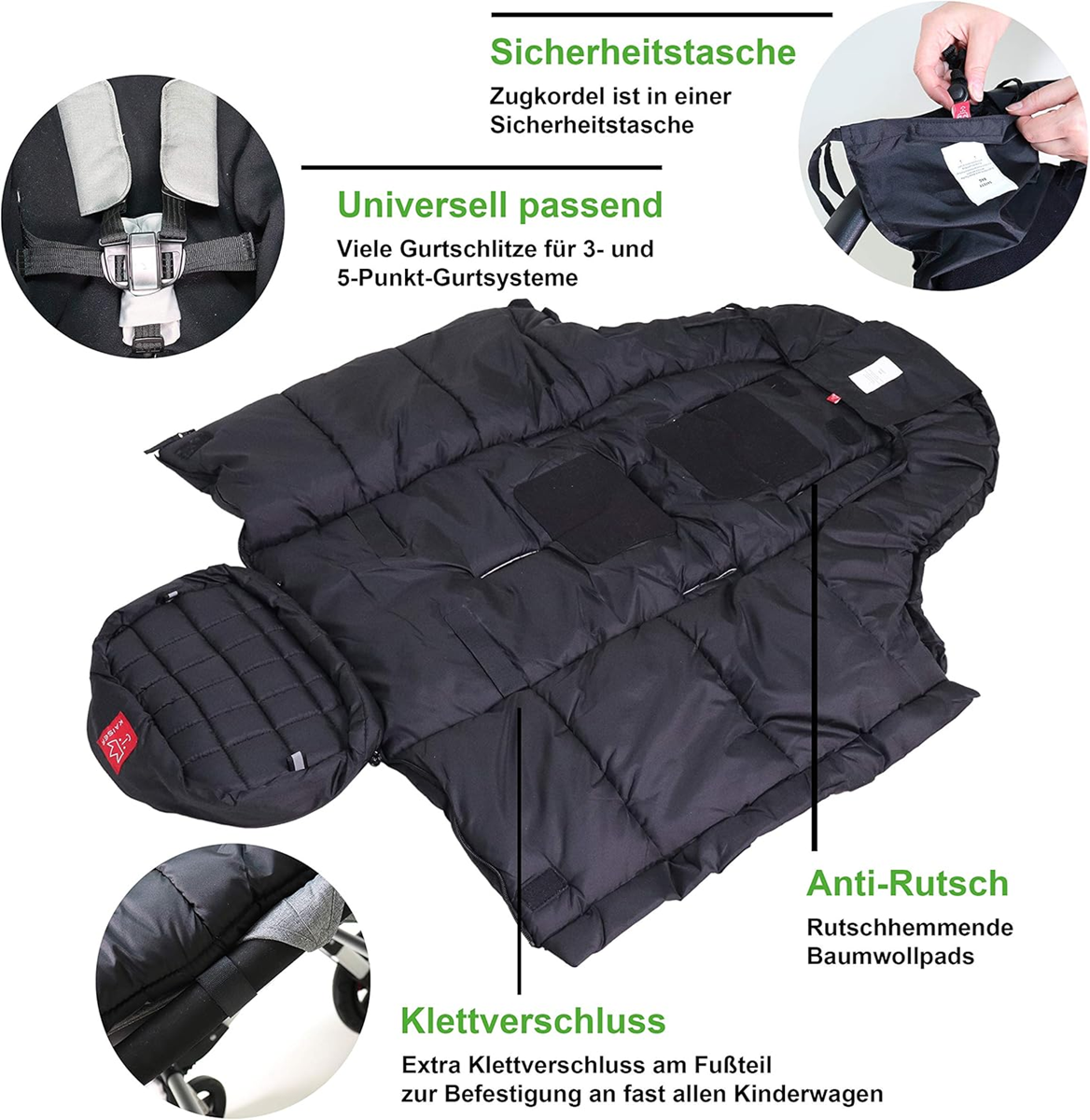 KAISER IGLU saco de dormir para cochecito 6-36 meses