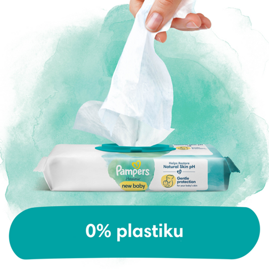 PAMPERS HARMONIE toallitas húmedas para bebés NEW BABY x46