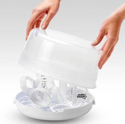 TOMMEE TIPPEE esterilizador de microondas + chupete