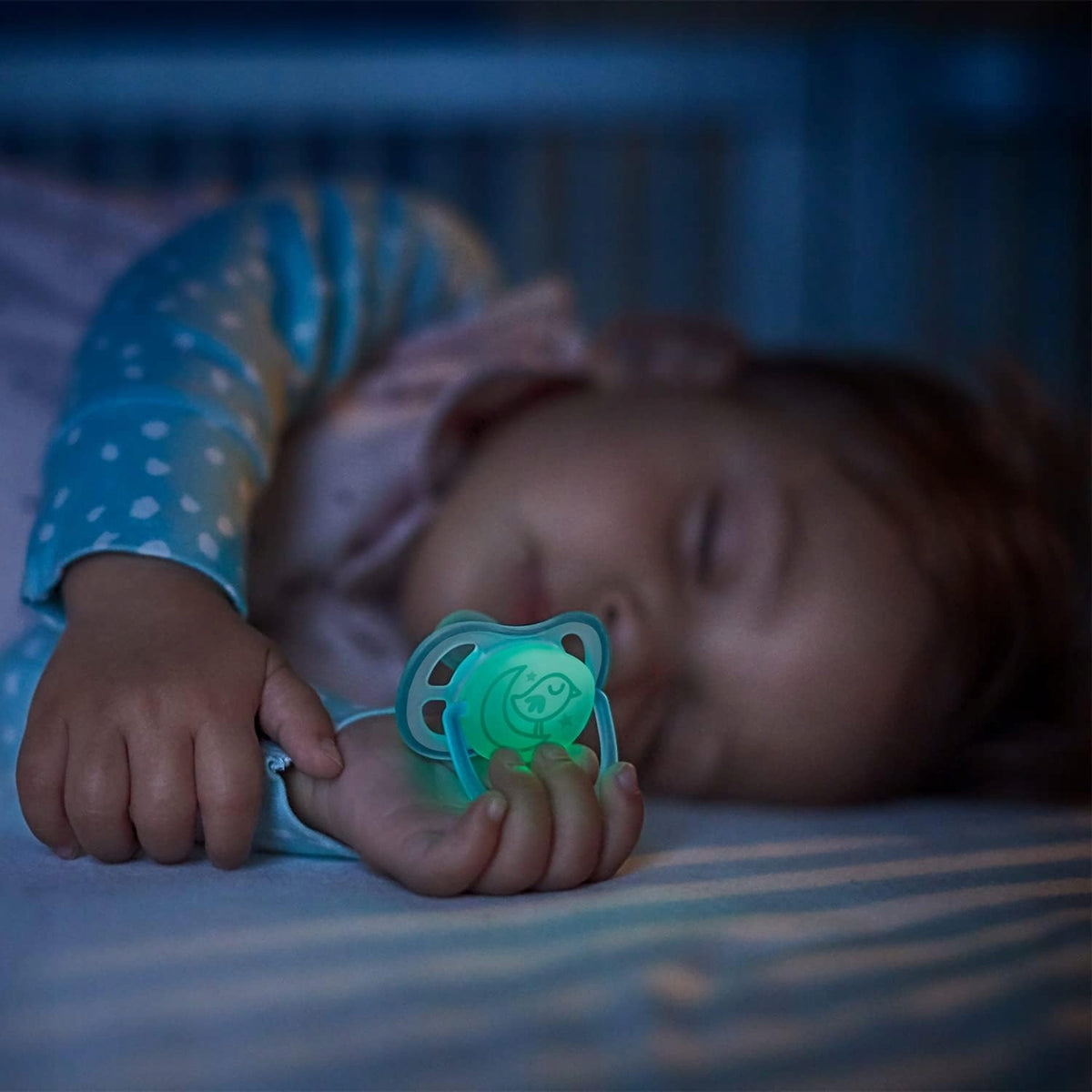 PHILIPS AVENT Ultra Air Night smoczki x 2 6-18msc świecą, uspokajający smoczek nocny dla dziecka