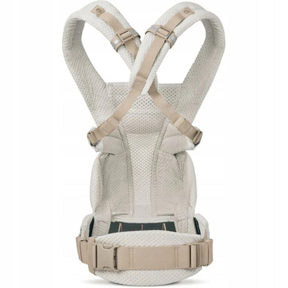ERGOBABY OMNI BREEZE nosidełko ergonomiczne, oddychające nosidło dziecięce w kolorze beżowym