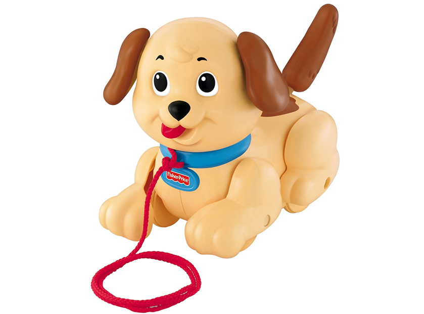 FISHER-PRICE Lil' Snoopy perro de arrastre 12 m+