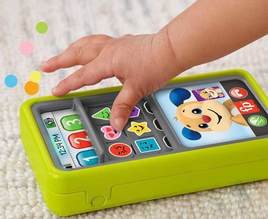 FISHER-PRICE interactive SMARTPHONE, 75 songs, phrases and sounds, ENGLISH LANGUAGE