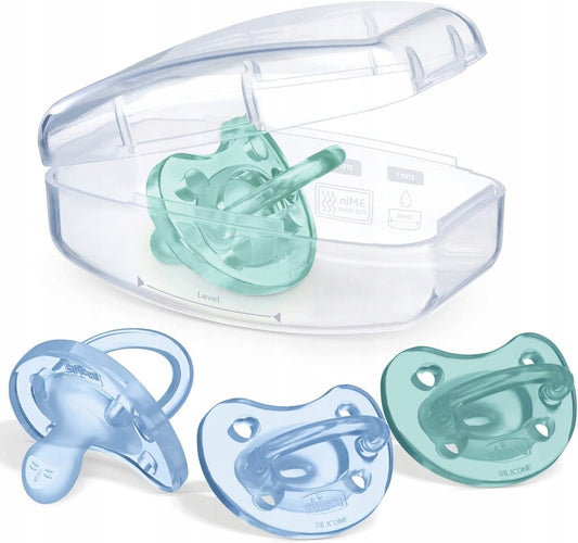 CHICCO PhysioForma smoczek x4 16-36m silikonowy zestaw w pudełku, bez BPA i BPS
