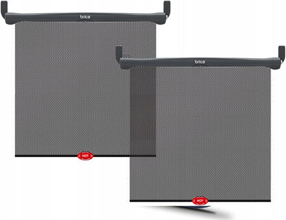 MUNCHKIN Brica cortinas parasol UVA/UVB con sensor de calor 2 unidades