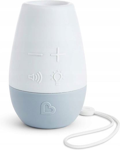 MUNCHKIN Shhh lámpara nocturna LED portátil con 3 sonidos para bebés