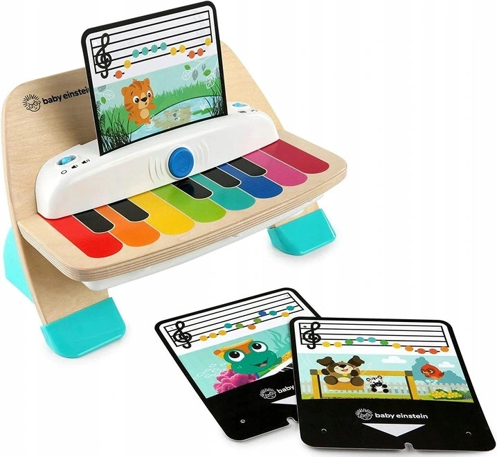 BABY EINSTEIN Hape Magic Touch piano de madera táctil 18 x 30 cm