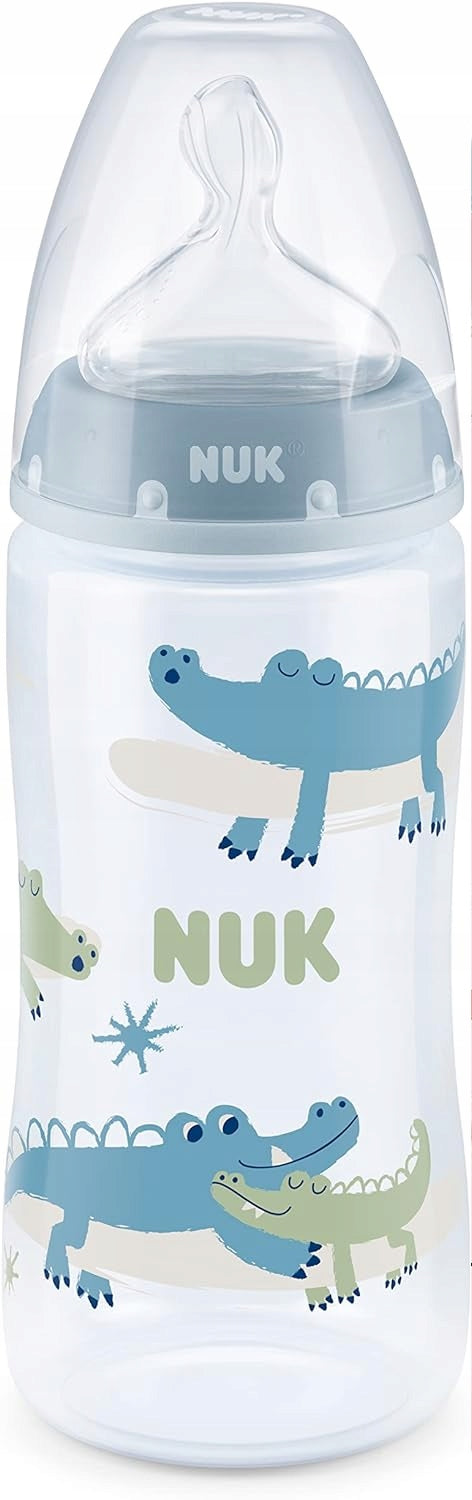 NUK First Choice+ 0-6 m BIBERÓN 300 ml con indicador de temperatura