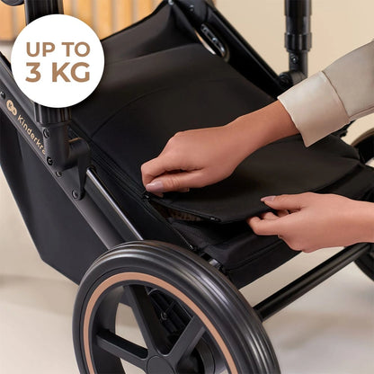 KINDERKRAFT PRIME2 PRO 3-in-1 multifunction stroller up to 22kg + MINK PRO car seat