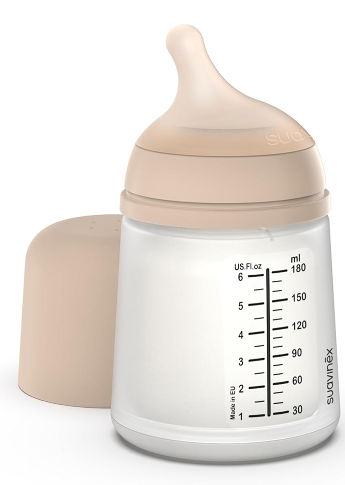 SUAVINEX biberón ZERO ZERO 180ml flujo lento (S)