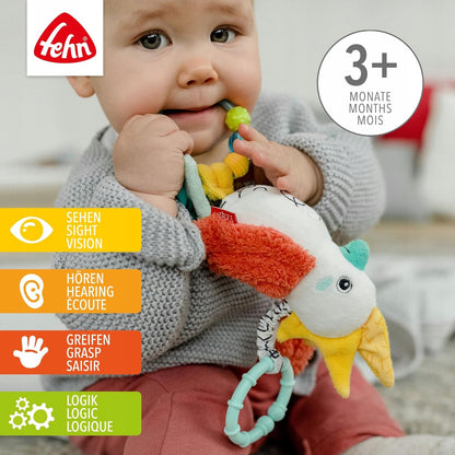 FEHN Dobabydoo juguete sensorial colgante para cochecito LORO