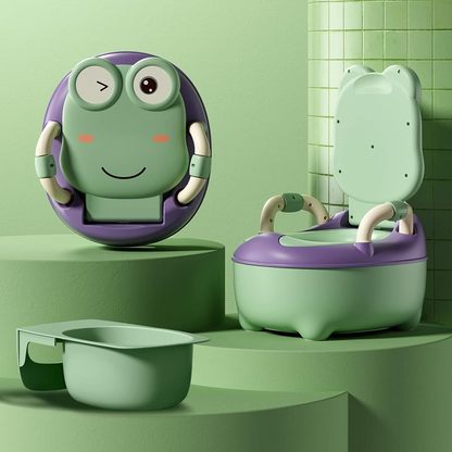 Orinal con tapa y recipiente extraíble diseño Dinosaurio para bebés AUFUN