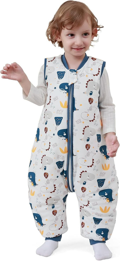 MIKAFEN saco de dormir de invierno 2,5 TOG XL para 4-5 años