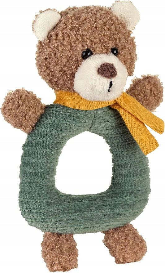 NATTOU agarrador de algodón con sonajero OSO BEN 17 cm