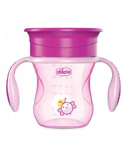 CHICCO Perfect First vaso antiderrame 200 ml 360° 12 m+