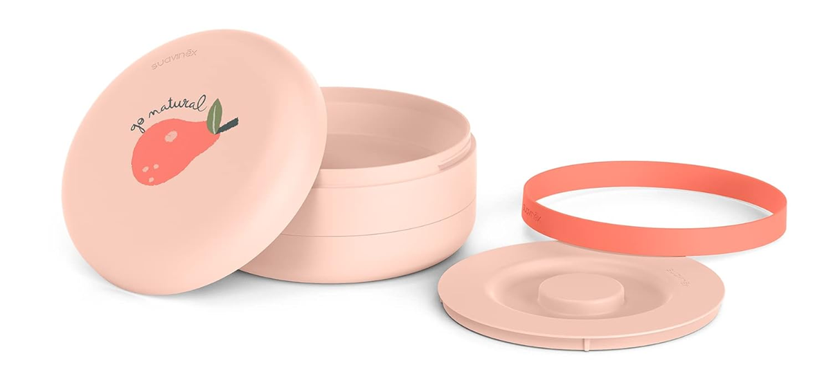 SUAVINEX BENTOO fiambrera lunchbox con dos compartimentos