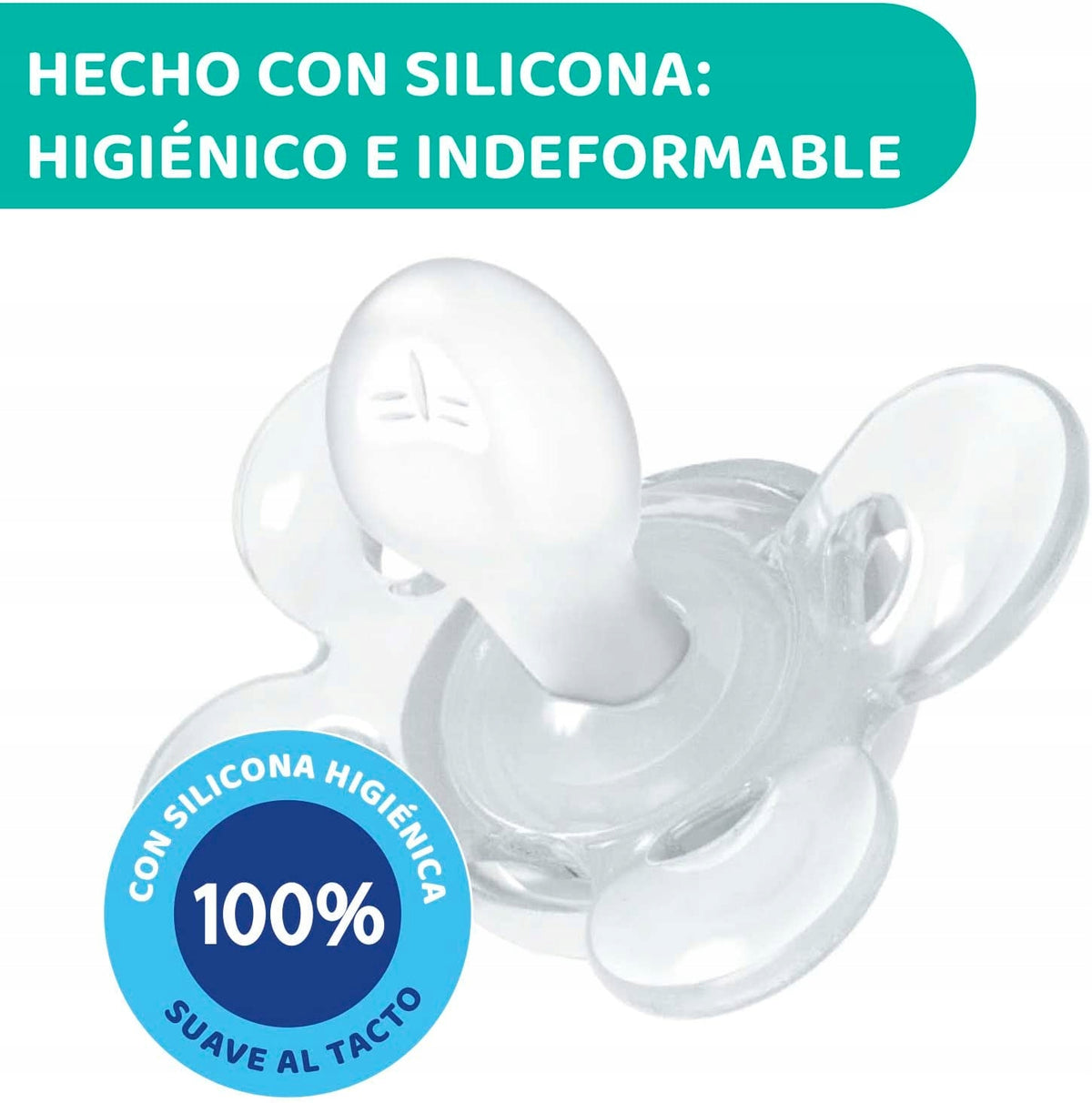 CHICCO PhysioForma COMFORT chupete x2 0-6m LATEX de caucho natural