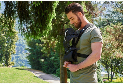CHICCO EASY FIT nosidełko ergonomiczne, czarne nosidło miękkie dla dziecka od urodzenia do 9 kg