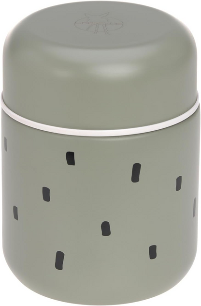LASSIG Tarro de comida Happy Prints Termo de acero inoxidable 350 ml