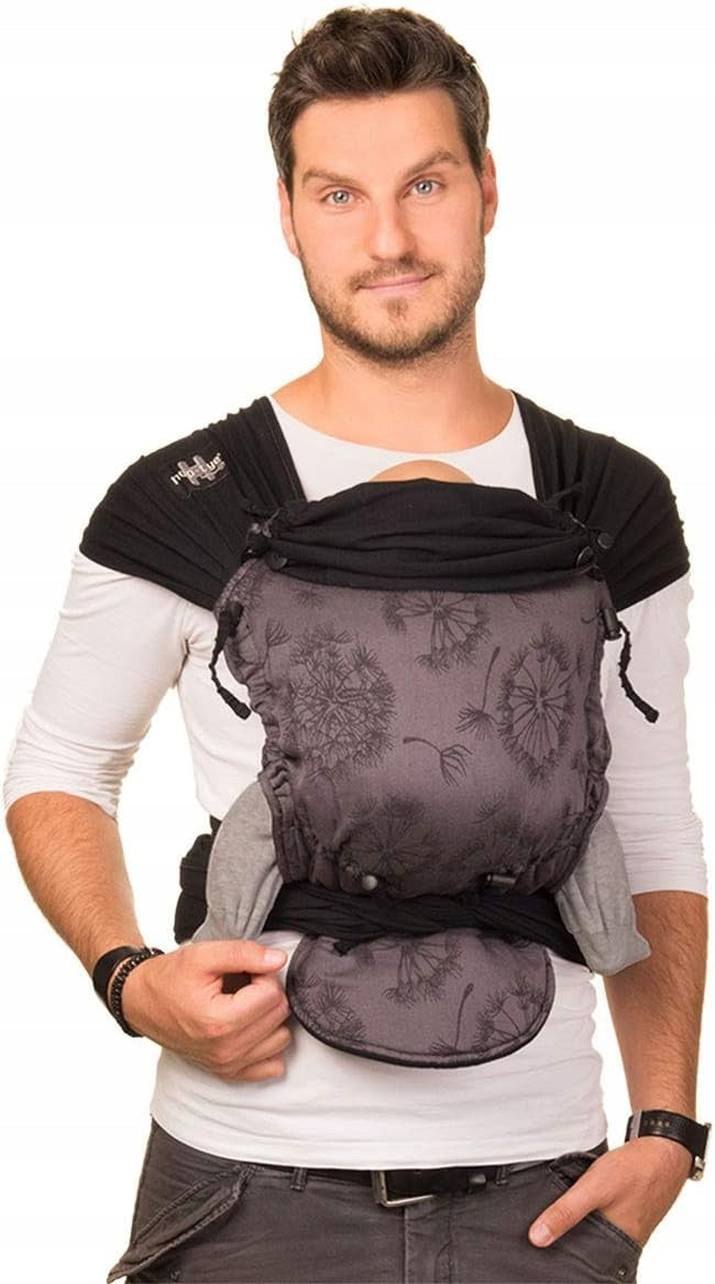HOPPEDIZ hop-tye buckle nosidełko ergonomiczne 0-30 msc. nosidło dla niemowląt na brzuchu i plecach