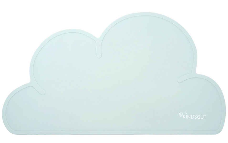 KINDSGUT alfombrilla de silicona para plato 26,5 x 48 cm NUBE