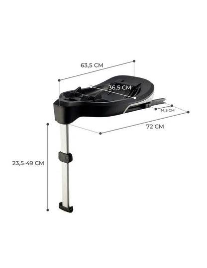 KINDERKRAFT CARE FX ISOFIX base for i-Care i-Size car seats