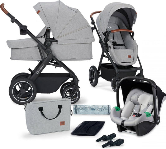 KINDERKRAFT B-TOUR 3-in-1 multifunction stroller up to 22kg + MINK PRO car seat