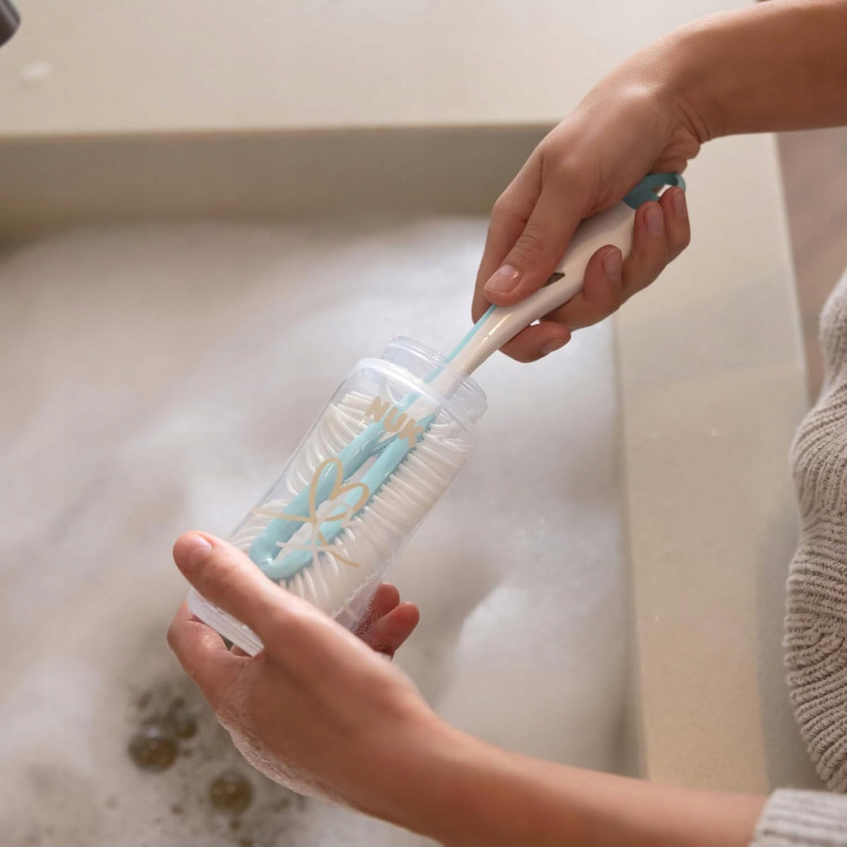 NUK 2in1 Bottle and teat cleaning brush