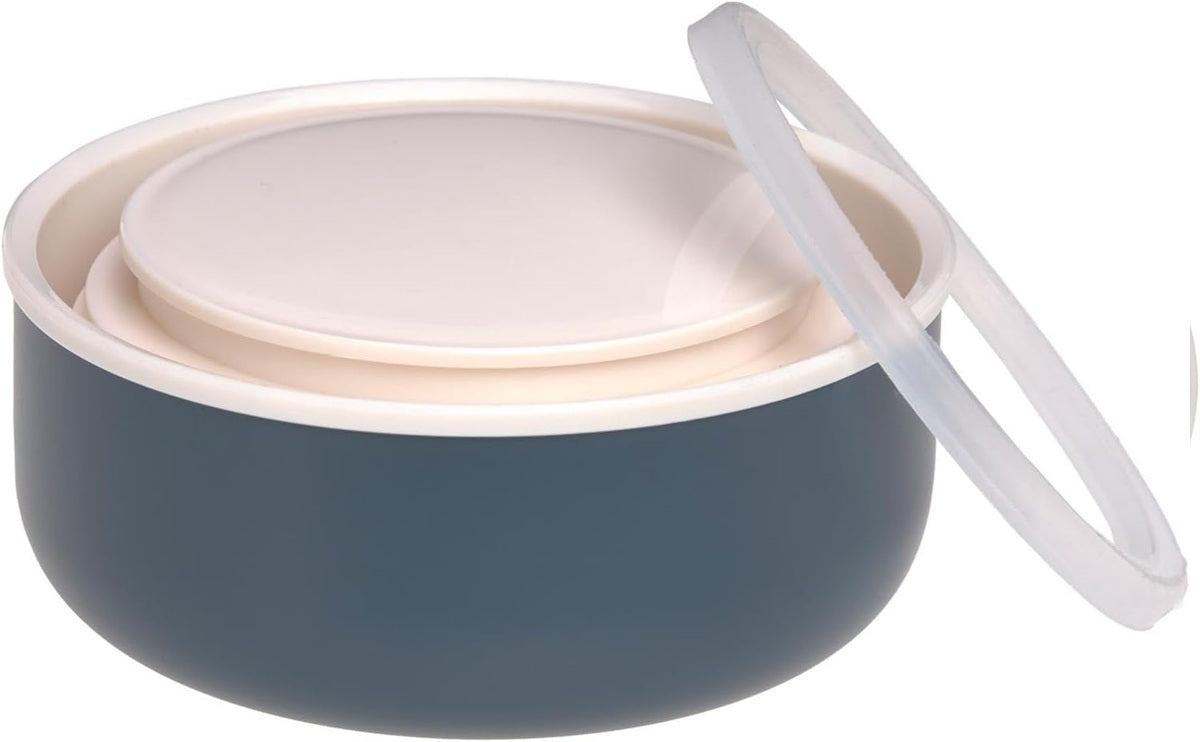 LASSIG Tarro Térmico para Comida de Acero Inoxidable 350 ml Happy Prints