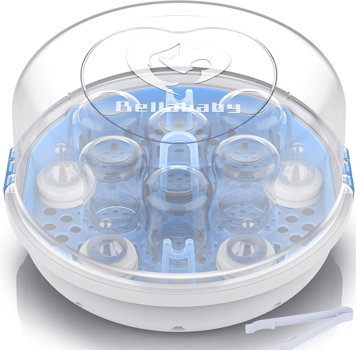BELLABABY BLA8913 esterilizador de microondas con pinzas