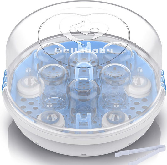 BELLABABY BLA8913 esterilizador de microondas con pinzas