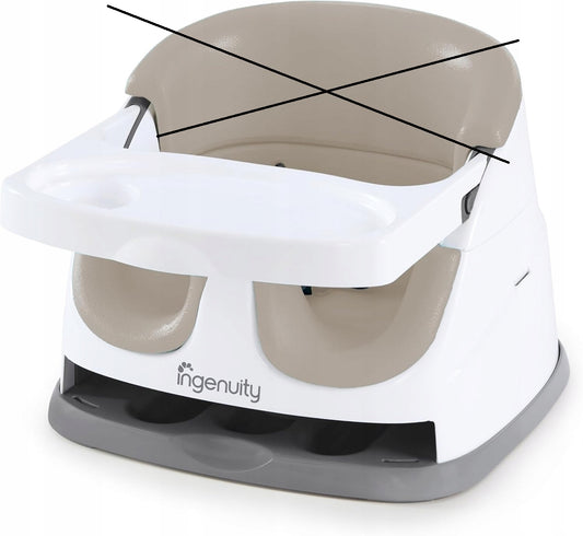 INGENUITY Baby Base 2en1 silla portátil para alimentación ajustable para bebés